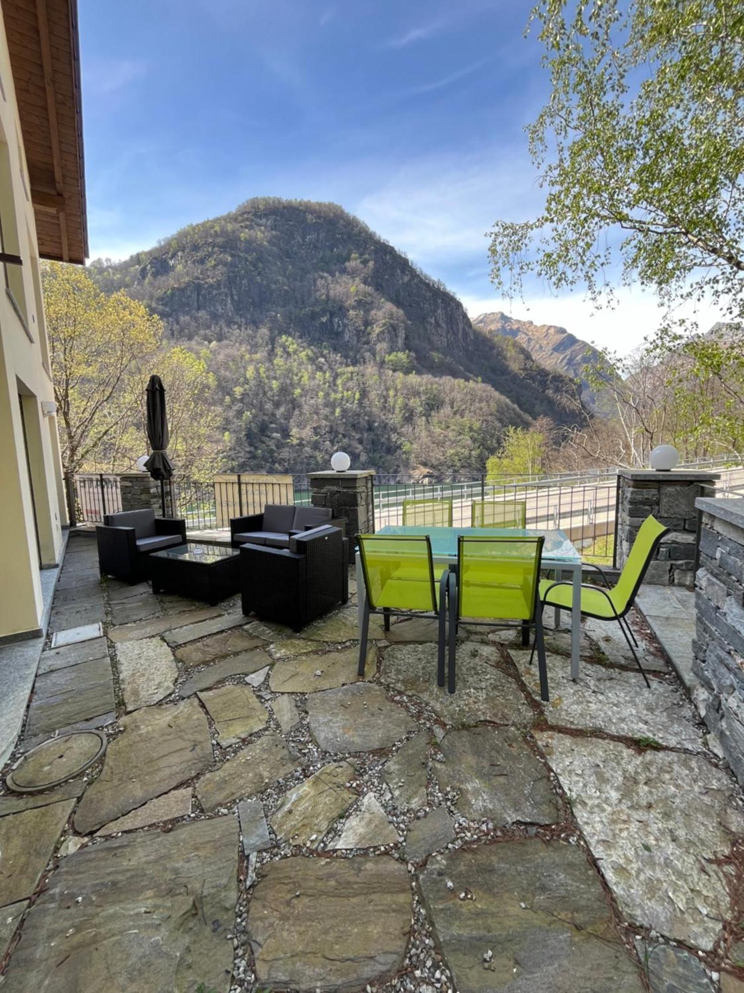 Casa Ciliegio Lägenhet Vogorno Exteriör bild